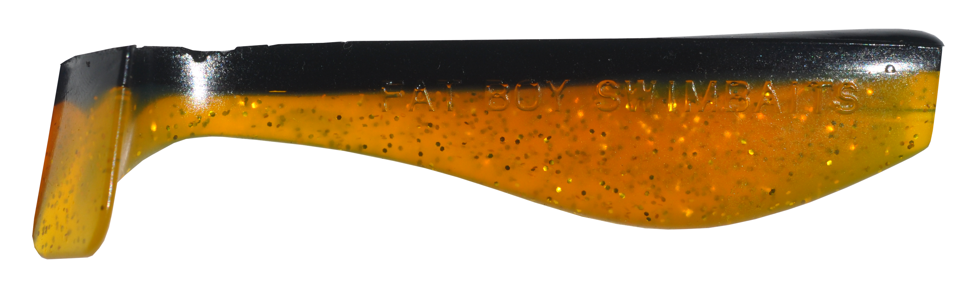 Root Beer/Black Back Fat Boy Swimbait