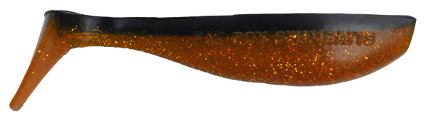 Root Beer/Black Back Fat Boy Swimbait