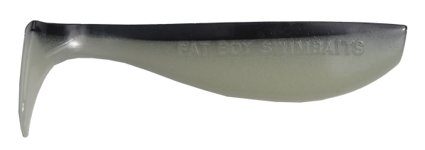 Double Glow/Black Back Fat Boy Swimbait