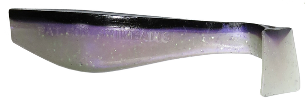 Purple Haze/Black Back Fat Boy Swimbait