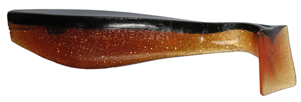 Root Beer/Black Back Fat Boy Swimbait