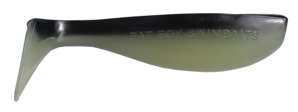 Double Glow/Black Back Fat Boy Swimbait