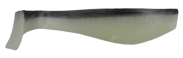 Double Glow/Black Back Fat Boy Swimbait