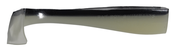 Double Glow/Black Back Fat Boy Swimbait