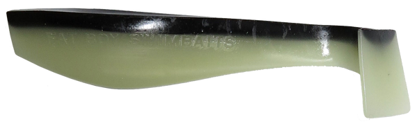 Double Glow/Black Back Fat Boy Swimbait