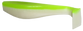Pearl White/Chartreuse Back Fat Boy Swimbait